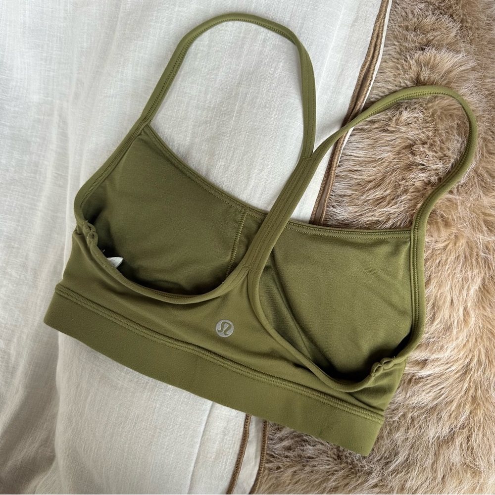 lululemon athletica Khaki Sports Bra